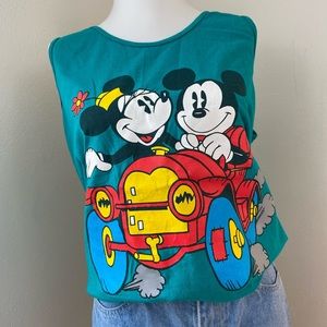 Vintage Mickey Mouse and Minnie Mouse Tank Top
